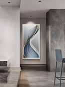 Axyaa Minimalist Lines LED Wall Decoration for Living Room and Dining Room