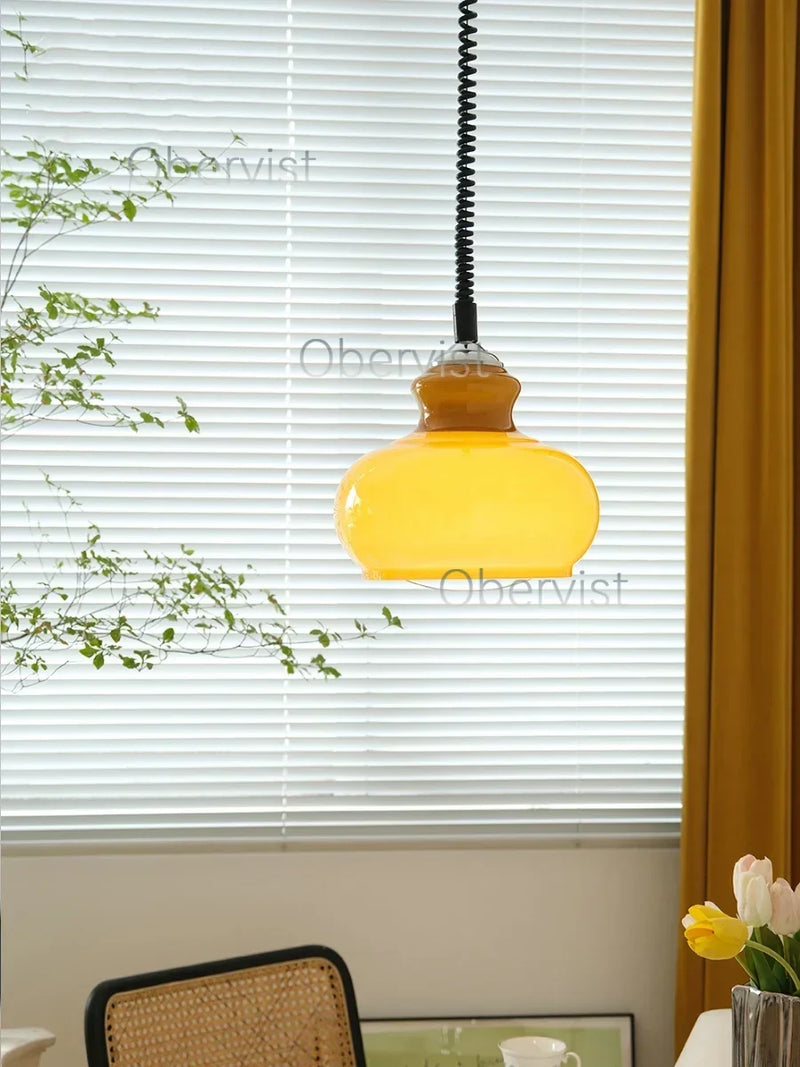 Nordic Glass Bauhaus Ceiling Chandelier by Axyaa