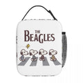 Axyaa Cartoon Dog Lunch Bag: Cute & Insulated Thermal Cooler Box