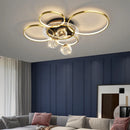 Axyaa Rings Circle Ceiling Lights for Living Dining Bedroom Decor