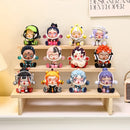 Axyaa Multi-Layer Wooden Display Stand for Anime Action Figures and Dolls