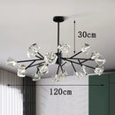 Axyaa Crystal Chandelier Pendant Light for Living Room, Bedroom, and Ceiling
