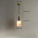 Axyaa Marble Pendant Light for Kitchen Bar Counter Coffee Shop