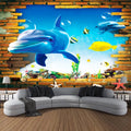 Axyaa Undersea Print Tapestry for Psychedelic Room Decoration & Ocean Wall Hanging
