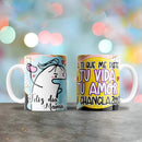 Axyaa Mother Day Mama Birthday Gift Home Office Ceramic Tea Coffee Mug 11oz
