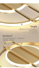 Axyaa Modern LED Ceiling Violin Light - Luxury Nordic Warm Room Lamp