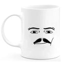 Axyaa Gamer Face Mug | Funny Man & Woman Faces Coffee Cup