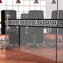 Axyaa Geometric Pattern PVC Wall Border Stickers- Original DIY Design