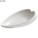 Axya Ceramic Heart-shaped Dinner Plate for Restaurant Specialty Tableware