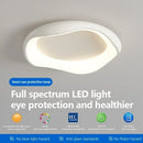Axyaa Round LED Bedroom Ceiling Lamp Full Spectrum Dimmable Study Light
