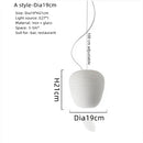 Axyaa Nordic Cocoon Glass Pendant Lamp for Living Room Loft & Restaurant