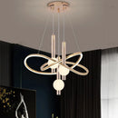 Axyaa Nordic Chandeliers for Dining Room - Indoor Ceiling Pendant Light Fixture