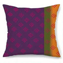 Colorful Geometric & Floral Patterned Pillow Cover by Axyaa for Sofa, Bedroom, Car
