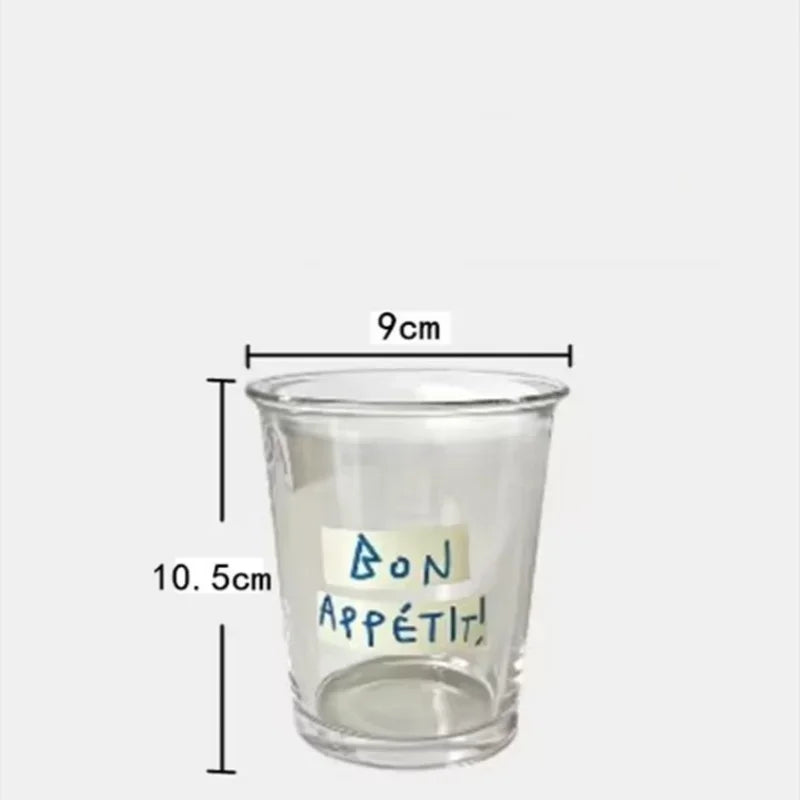 Axyaa Classic Glass Coffee Cup 350ML