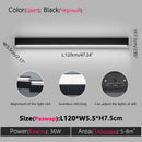 Axyaa LED Strip Ceiling Lamp Three Color Light for Home Office