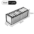 Axyaa Wardrobe Organizer Box Set for Clothes, Bras, Underwear, Socks - Breathable Mesh Bags