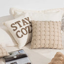 Axyaa Nordic Velvet Pillow Cover – Soft Chenille Cushion Case for Stylish Sofa Decor