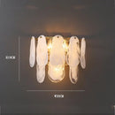 Axyaa Cloud Water Drop Glass Chandelier - French Retro Chic Pendant Lighting