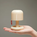 Axyaa Sunset Mushroom LED Night Light for Home Decor, USB Rechargeable