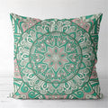 Axyaa Mysterious Pattern Flower Cushion Cover for Home Decor