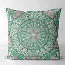 Axyaa Mysterious Pattern Flower Cushion Cover for Home Decor