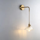 Axyaa Modern Nordic Glass Wall Lights for Bedroom and Hallway