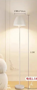 Axyaa LED Floor Lamp Living Room Bedroom Decor Light Luxury Cream Style