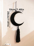 Wooden Ramadan Hanging Ornaments Stars & Moon Eid Mubarak, Axyaa Muslim Decor Ramadan Kareem
