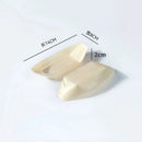 Axyaa Wood Veneer Sushi Boat Plate Snack Cuisine Tea Point Creative Tableware