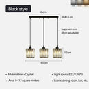 Axyaa Modern Minimalist Nordic Three-Head Dining Room Chandelier