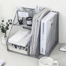 Mesh Storage Tray Desk Organizer for Documents, Mail, and Stationery by Axyaa