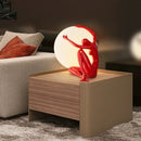 Axyaa Pedestrian Ball Table Lamp for Living Room and Bedroom Decor