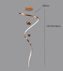 Axyaa Exquisite Hall Staircase Chandelier Ceiling Lights Indoor Lighting Fixtures