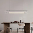 Axyaa Nordic LED Pendant Light - Minimalist Iron Chandelier for Dining Room