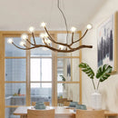 Axyaa Tree Branch LED Chandelier - Modern Minimalist Lighting for Various Spaces