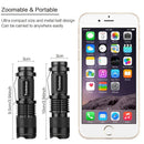 Axya UV Light Flashlight 395nm Mini Blacklight Torch for Resin Curing & Pet Stain