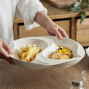 Axyaa Ceramic Sashimi Plate Set - Elegant High-grade Dish Platter