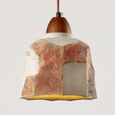 Axyaa Wabi-sabi Cement Pendant Lamp Nordic Design Chandelier Bedside Foyer Dining Room