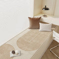 Axyaa Cartoon Printed Cashmere Carpet: Long Strip Shape Short Plush Floor Mats