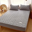 Axyaa Quilted Mattress Cover: Soft, Thick Cotton Protector for Bed, Antibacterial & Cushioned