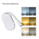 Axya Clip Book Light: Portable USB Charging LED Night Lamp