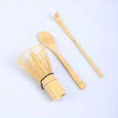 Axyaa Matcha Tea Set Bamboo Whisk Scoop Ceramics Bowl Handmade Ceremony Tool