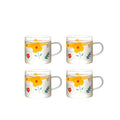 Axyaa Glass Teapot Infuser Large Capacity Heat Resistant Flower Tea Pot