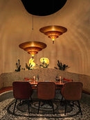 Axyaa Buddhist Mood Chandelier: Southeast Asian Style Pendant Light for Home Decor