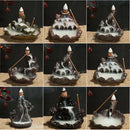 Axyaa Buddha Waterfall Incense Burner for Home and Office Decoration