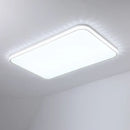 Axyaa LED Crystal Ceiling Light Remote Control for Living Room Bedroom Study Home Décor