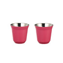 Axyaa Double Wall Espresso Tumbler Glasses Set