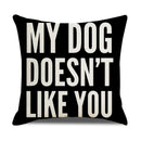Axyaa Nordic Decorative Cushion Covers in Black & White for Sofa, Bed, Party
