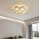 Axyaa Petal LED Ceiling Lamp for Modern Nordic Kids Room-Living Room Minimalist Decor.