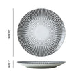 Axyaa Premium Western Food Plate: Elegant Tableware for Home & Commercial Use